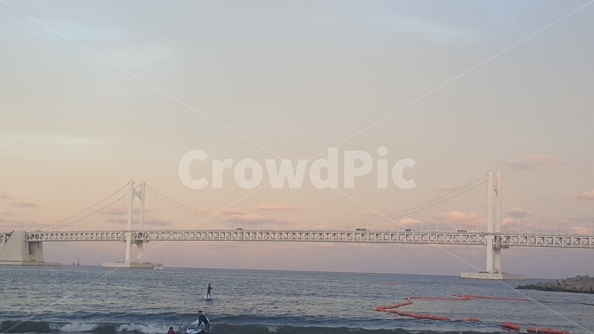 광안대교,부산,해질녘,바다,bridge,ocean