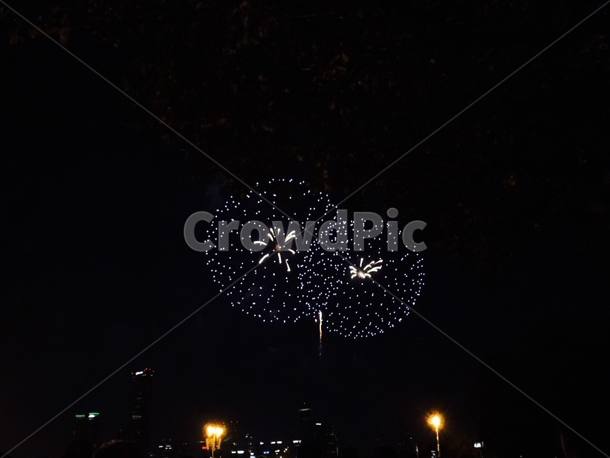 불꽃,알록달록,꽃모양,불빛,축제