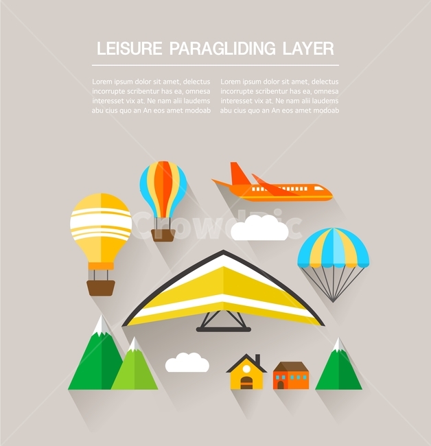 hot air balloon,mountain,infographic,paragliding,work out,airplane,icon,illustration,house,leisure,Simple icon