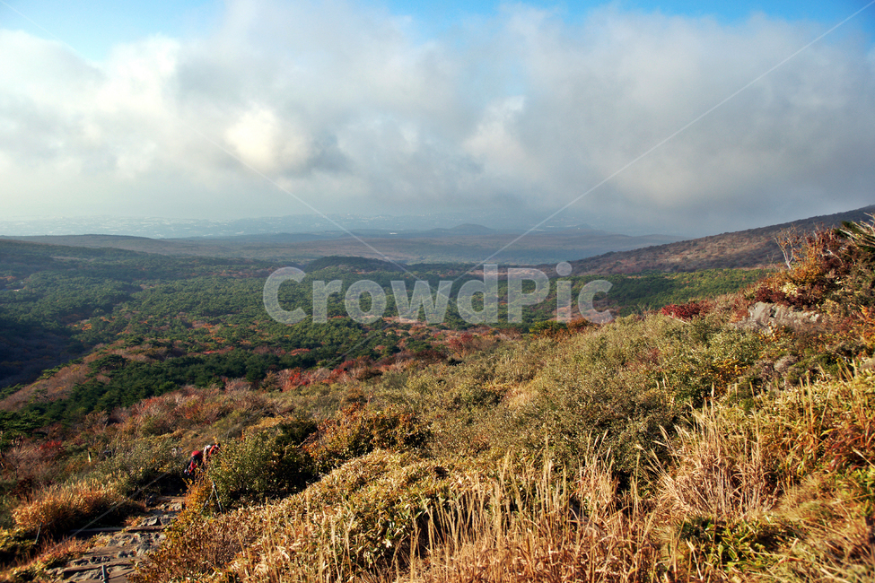 오름,한라산,영실코스,제주도,한라산국립공원,가을,계절,구름,가을,계절,fall,autumn,season,nature,자연,outdoors,옥외,hill,언덕