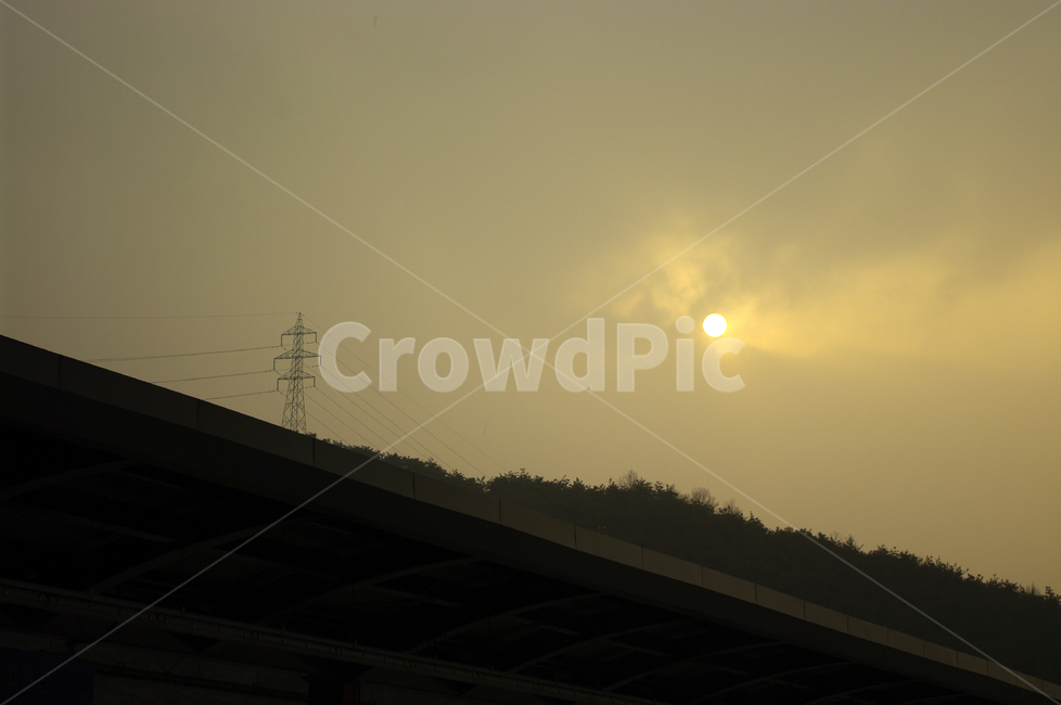 노을,하늘,해,구름,산,자연,풍경,nature,landscape,road,도로,flare,플레어,light,빛
