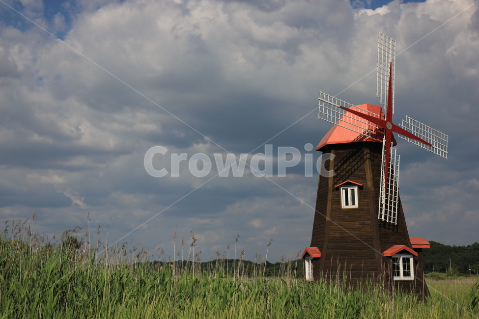 풍차,자연,하늘,sky,windmill,nature