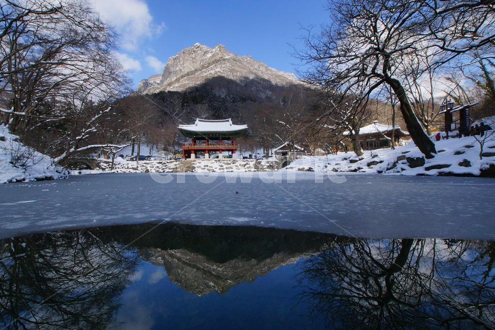 내장산,백양사,쌍계루,설경,국립공원,겨울,계절,winter,season,자연,풍경,nature,landscape,한국자연풍경,한국자연경관,korea nature landscape,building,건물