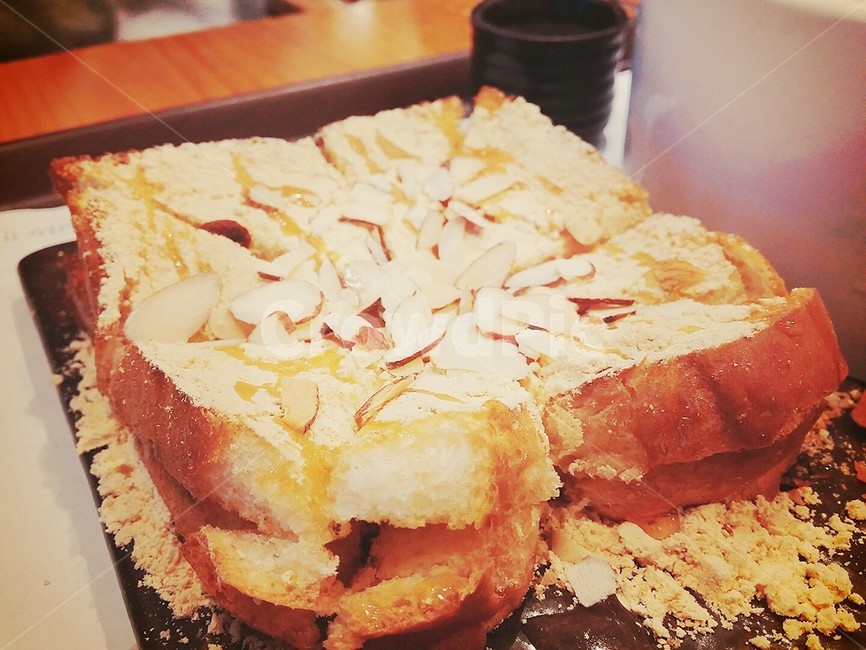 인절미토스트,토스트,빵,음식,bread