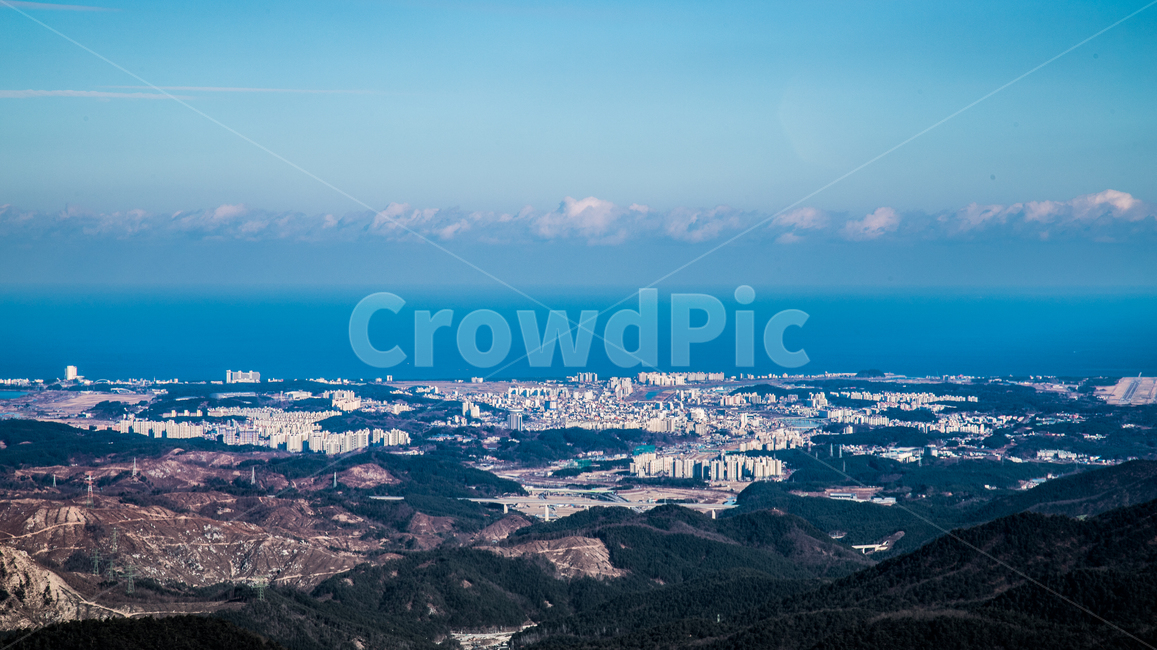 outdoors,옥외,nature,자연,풍경,scenery,경치,landscape,aerialview,조감도,강릉,시내
