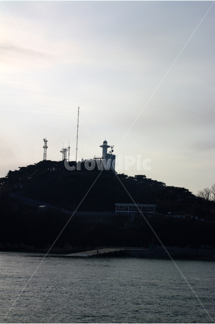바다,sea,서해,하늘,도시,인천,한국,landscape,섬,팔미도,등대섬,물결,빛,등대,lighthouse