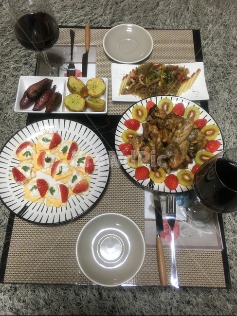 저녁,요리,치킨,식사,고구마,음식,식재료,요리,food,cook,meal,dishes,food reserves