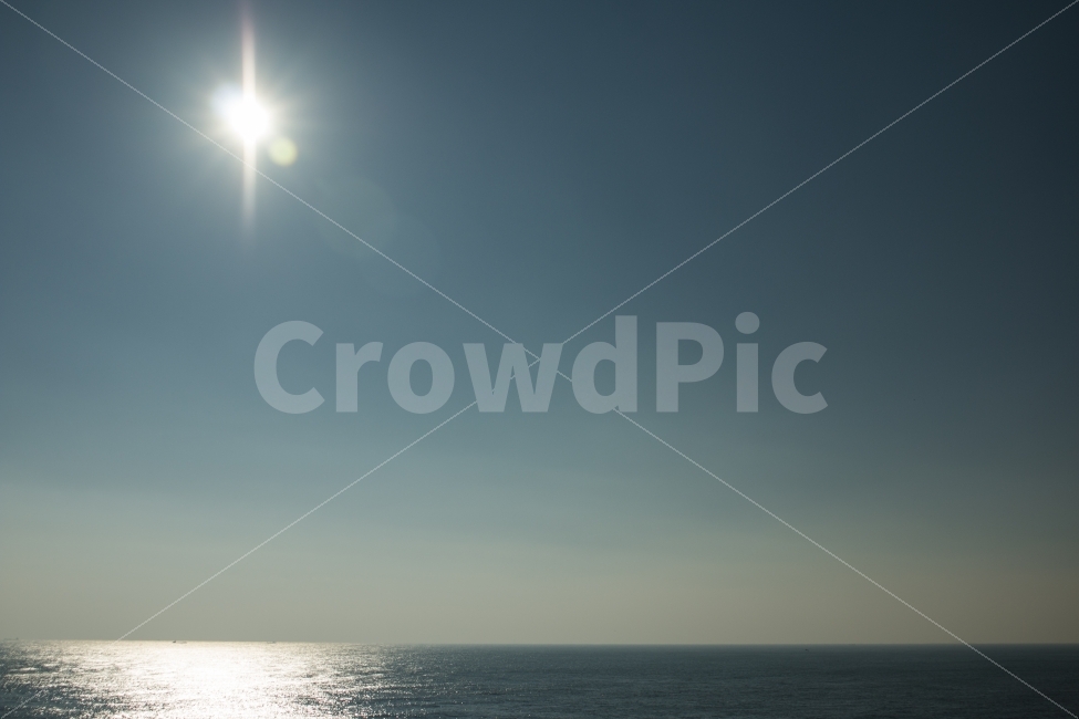 바다,태양,푸른,하늘,수평선,해운대,미포철길,sky,sun,ocean,beach,blue,자연,풍경,nature,landscape,light,빛,flare,플레어,sunlight,햇빛