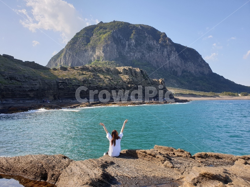 제주도,서귀포시,바다,하늘,용머리해안,해수욕장,바닷가,제주바다,여행,휴가,traveling,vacation,trip