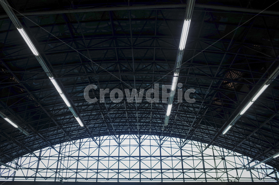 building,건물,천장,그물,철골,ceiling