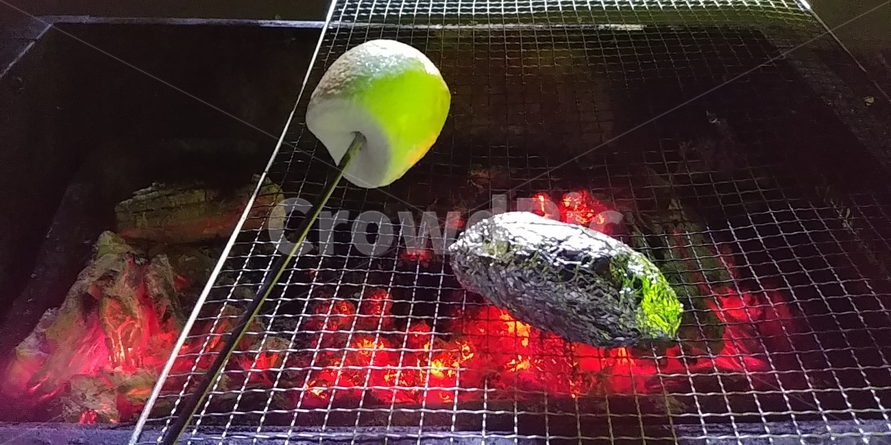마시멜로우,군고구마,숯불,캠핑,구이,디저트,간식,후식,dessert,snack