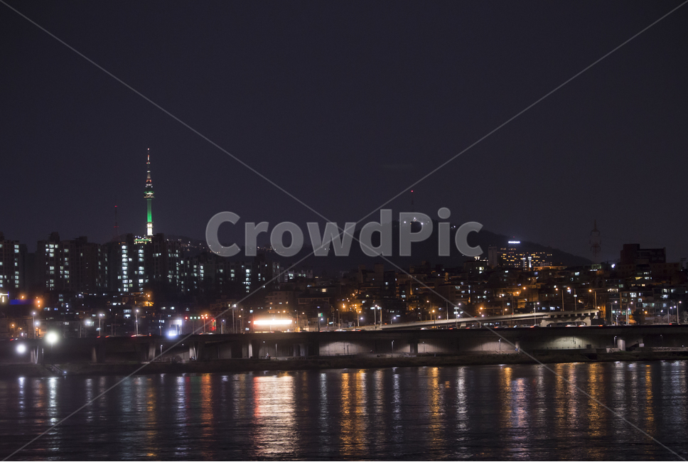 야경,반포대교,한가,도시풍경,봄,야경,밤,풍경,nightscape,night,landscape,도시,city,한국도시풍경,한국도시경관,korea cityscape,water,물