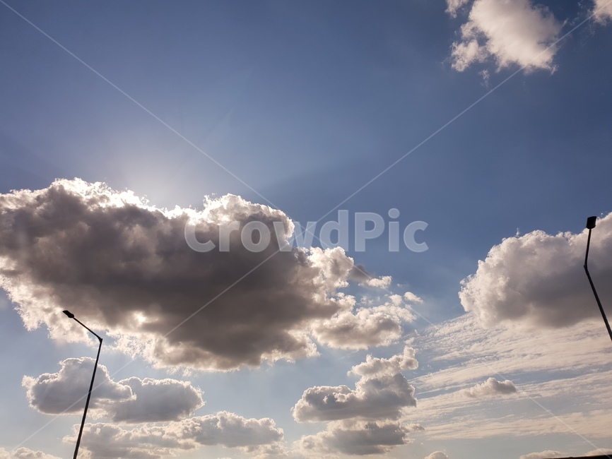 하늘,구름,태양,솜사탕,맑은,자연,풍경,nature,landscape,weather,날씨,outdoors,옥외,cloud,sky