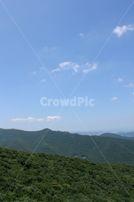 아시아,한국,전라남도,두륜산,하늘,파란하늘,맑은하늘,파랑,파란색,블루,맑은,낮,구름,뭉게구름,산,먼산,숲,항공촬영,산봉우리,산정상,정상,그린,녹색,언덕,먼,멀리있는,자연,풍경,지역