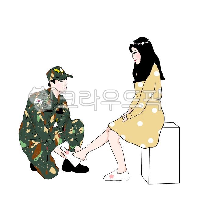 군인,곰신,커플,사랑,군대