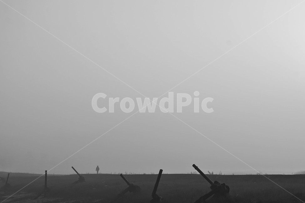 새벽,여명,안개,산책,소래,갯골,사람,남자,풍경,자연,풍경,nature,landscape,흑백,모노톤,monochrome,black and white