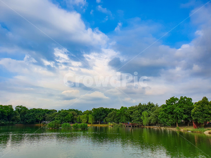 호수,하늘,구름,나무,풍경,자연,물,lake,sky,cloud,tree,nature,water,outdoors