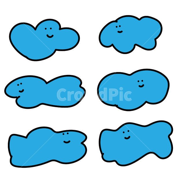 cloud,image,character,face,cloud shape,hand drawing,illustration