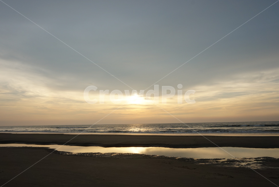 해변,바다,석양,풍경,하늘