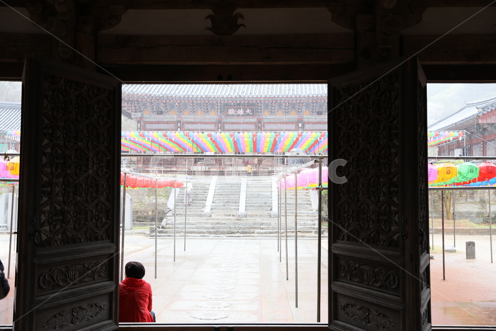 화엄사,사찰,전통가옥,절,우중,비,한국전통,한국문화,korean traditional,korean culture,종교,신앙,religion,belief,faith,비,비오는날,rain,rainy