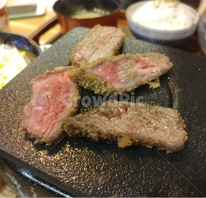 일식,규카츠,음식,고기,소고기