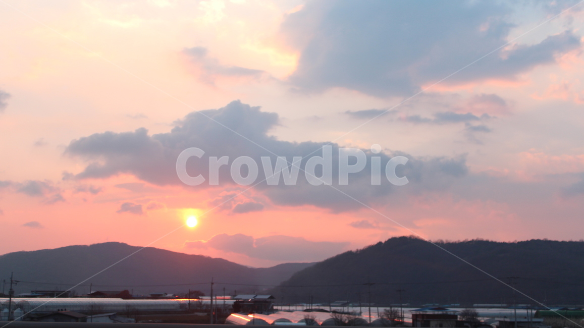 nature,자연,노을,sky,풍경