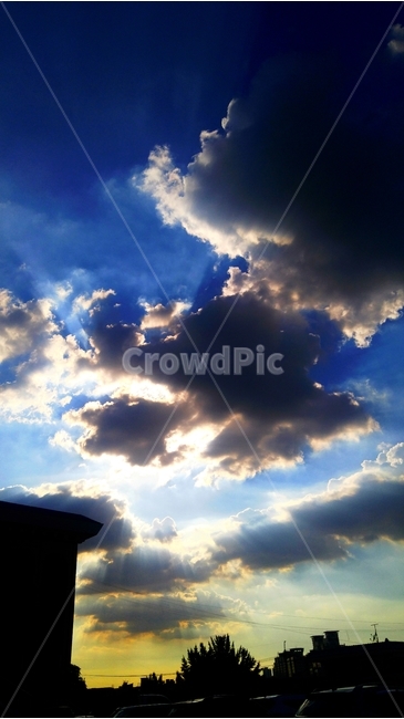 하늘,구름,저녁노을,풍경,자연,자연,풍경,nature,landscape,outdoors,옥외,sky