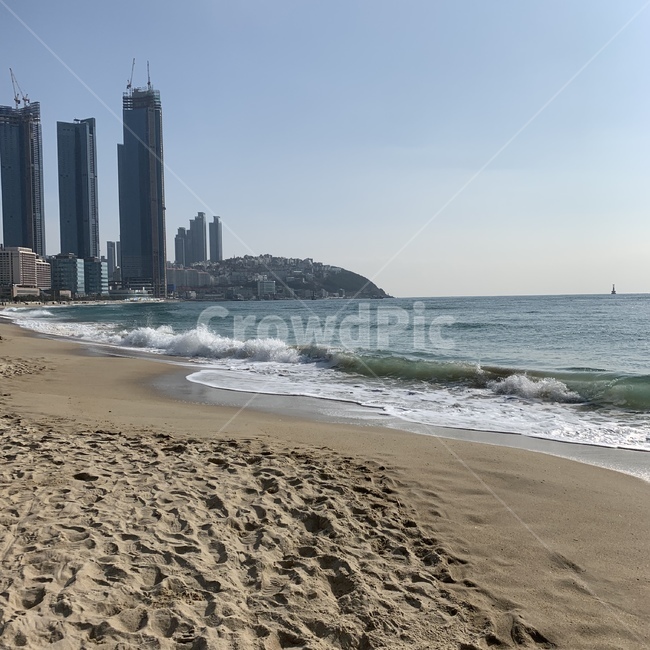 바다,해변,모래사장,해운대,부산,해변,바다,beach,sea,도시,풍경,city,landscape,한국도시풍경,한국도시경관,korea cityscape,nature,자연,outdoors,옥외,water,물,ocean,대양