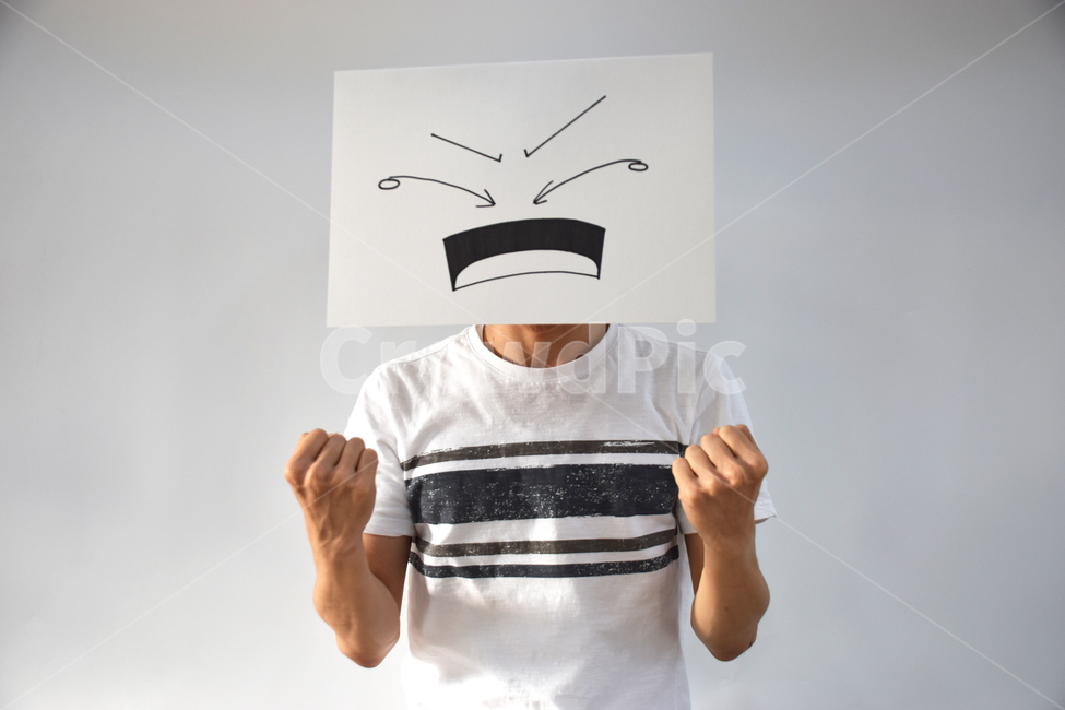 Cheering,sadness,life,paper face,paper,tear,effervescence,man,emoticon,Mosaic,Communication,mask,stress,pain,expression,business,petulance,fury,pleasure,face,emotion,person,sketch,despair,male