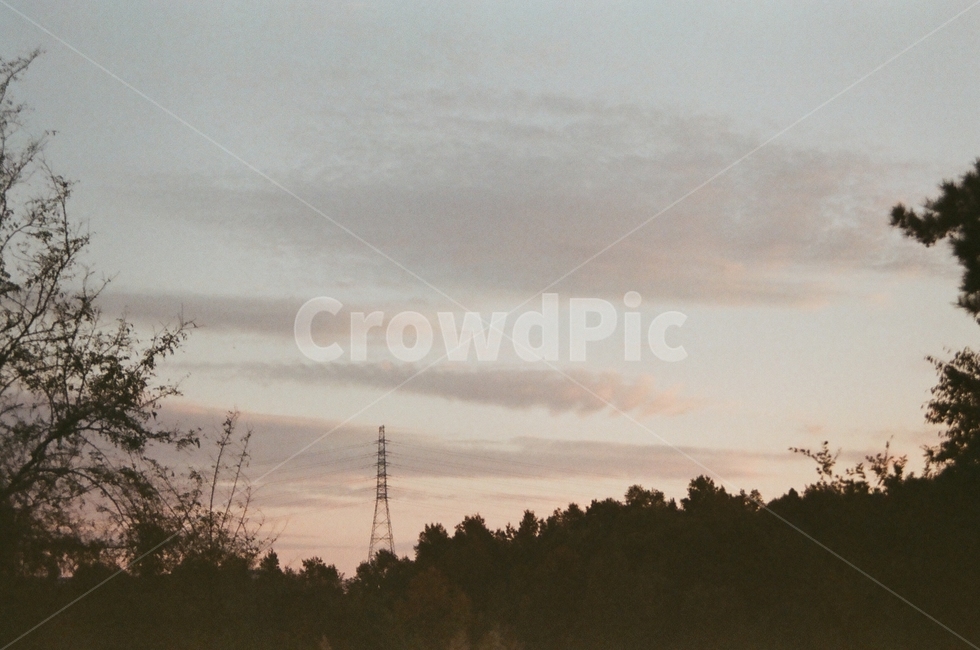 필름사진,하늘,노을,감성,구름,자연,풍경,nature,landscape