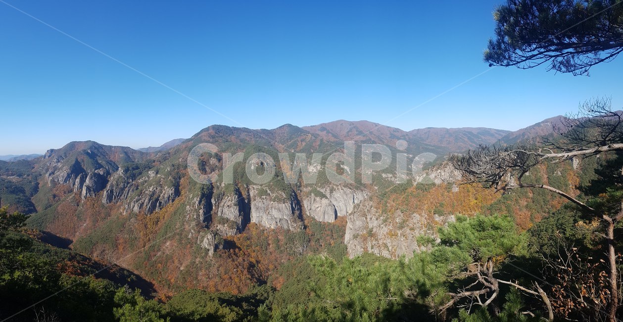 산,mountain,주왕산,풍경,여름