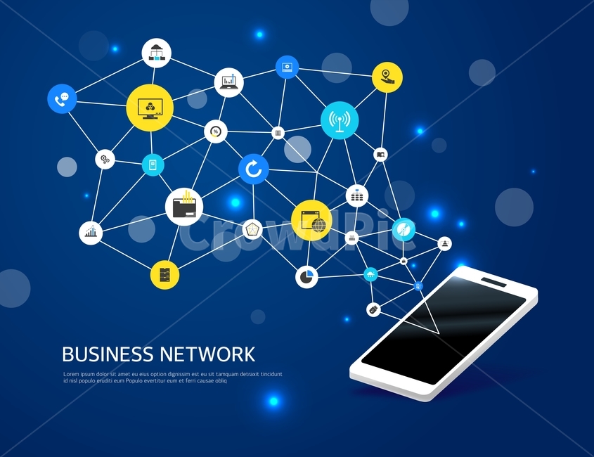 infographic,Line icon,business,icon,cell phone,network,element