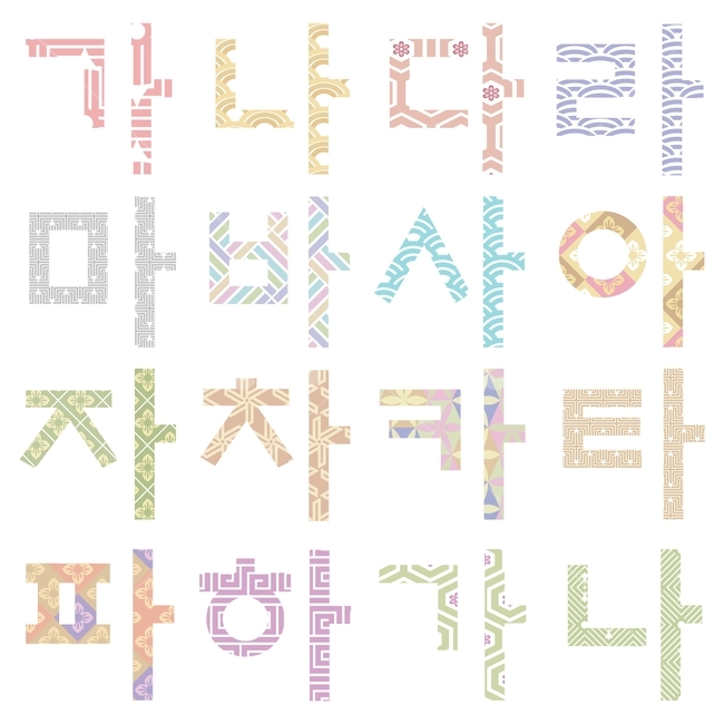 hangeul,pattern,language,character,text,graphic,Hangul Day,Korean,gather,traditional pattern,korean,message,Consonant,King Sejong,letter,illustration,koreanalphabet,word,design source
