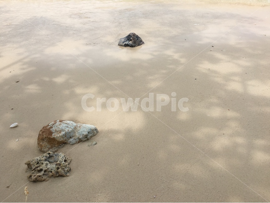 필리핀,코론,모래,바다,돌,그림자,고운모래,고요,sand,해변,바다,beach,sea