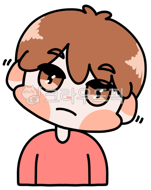 귀여운,귀여움,귀염,깜찍,그림,일러스트,고개갸웃,궁금,궁금함