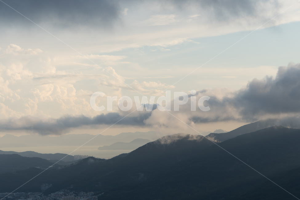 하늘,구름,산,도시,일몰,자연,풍경,nature,landscape,한국자연풍경,한국자연경관,korea nature landscape,weather,날씨,outdoors,옥외,sky,cloud,cumulus,적운,mountain,mountain range,산맥