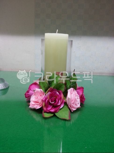 초,초꾸미기,촛대,조화,예식초