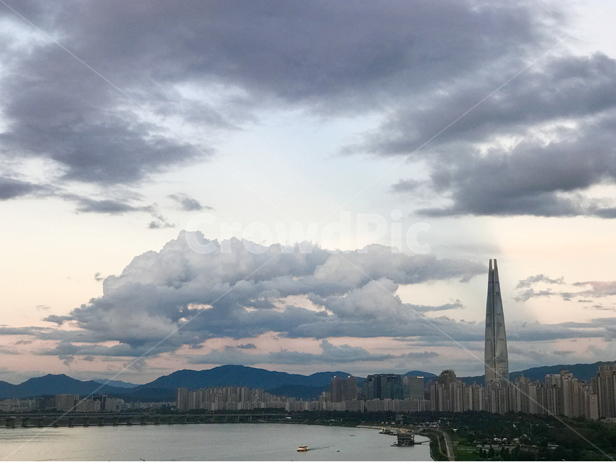 하늘,구름,노을,한강,강,도시,풍경,city,landscape,한국도시풍경,한국도시경관,korea cityscape,랜드마크,landmark,tourist attraction,한국랜드마크,한국관광지,한국명소,korea landmark,korea tourist attraction,nature,자연,weather,날씨,outdoors,옥외,sky,cumulus,적운,cloud