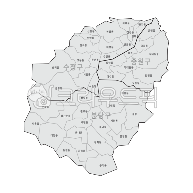 administrative district,Jungwongu,Seongnamsi,Seongnam city map,png,Suseonggu,map of korea,Seongnam Map,Gyeonggido,korea,Bundanggu,map