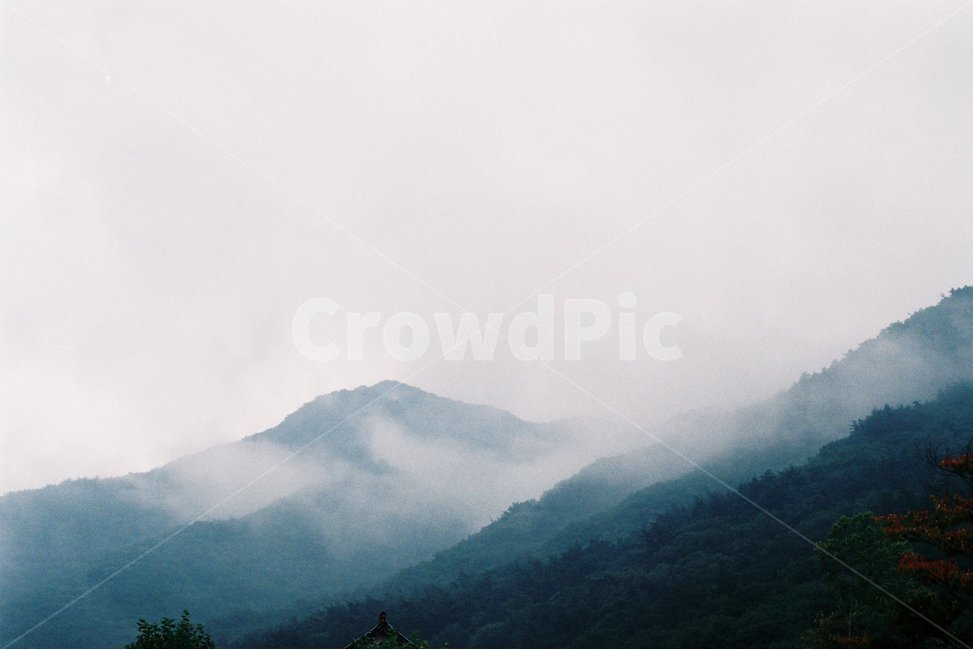 산,구름,비오는날,흐린날씨,안개,대한민국,자연,풍경,nature,landscape,outdoors,옥외