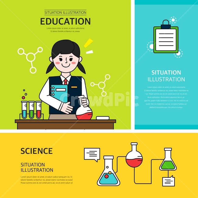 학생,플라스크,화학,교육,노트,교육,학교,공부,education,learning,study,school,그래픽,일러스트레이션,graphic,illustration