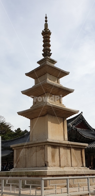 경북,경주,불국사,석가탑,겨울