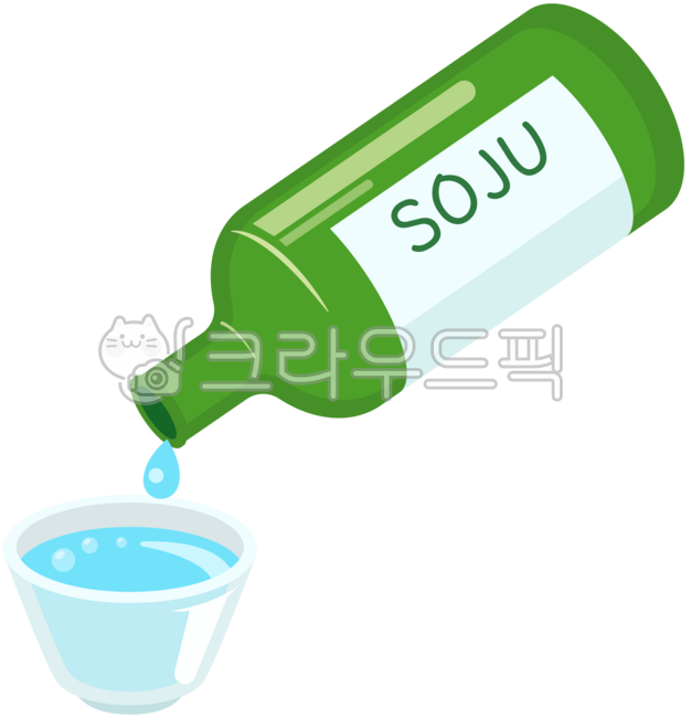 Soju,beverage,Korean alcohol,green bottle,drink,bottle cap,illustration,design source,sticker,dakku,illustration,alcohol,overdrinking,company dinner,soju bottle,soju,drink,drunk,drunkard,liquor,alcohol,alcohol,liquor bottle,drinking