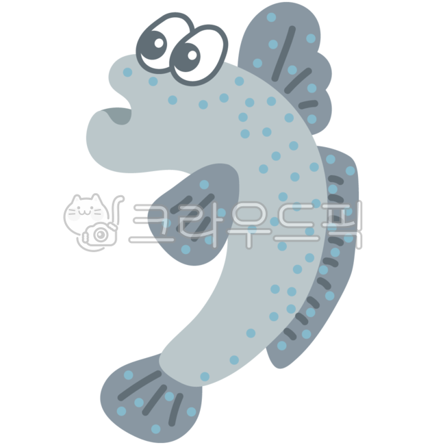 짱뚱어,물고기,해양생물,바다,생태계,일러스트,망둥어,갯벌동물,바다동물,갯벌체험