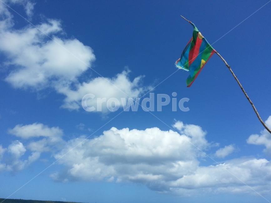 뉴칼레도니아,휴양지,자연,풍경,전망,열대,nature,summer,여름,flag,국기,하늘,sky,여름휴가,vacation