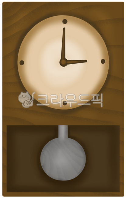 시계,clock,원목시계,앤틱,빈티지,시계일러스트,시계추