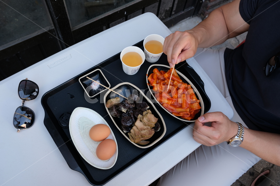 떡볶이,간식,순대,계란,국민간식,한국간식