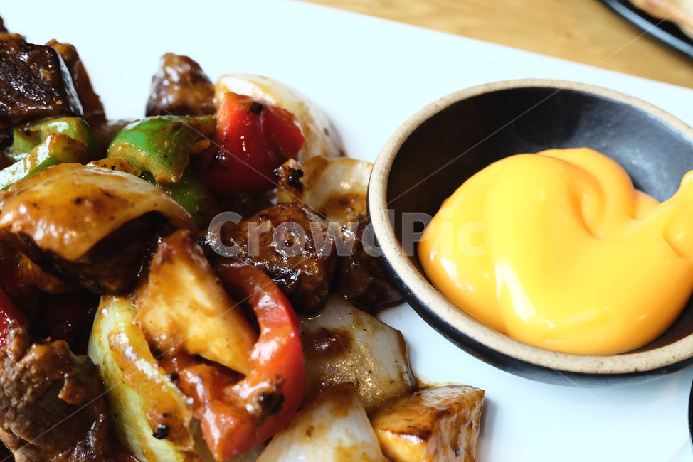 큐브스테이크,소스,외식,큐브,스테이크,음식,식재료,요리,food,cook,meal,dishes,food reserves