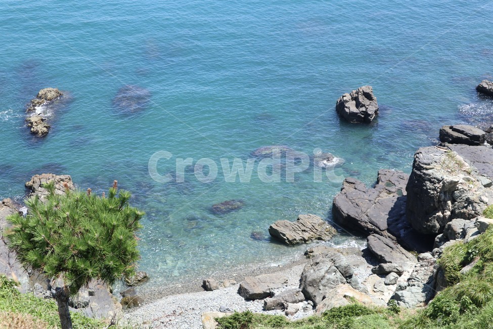 ocean,emerald color,nature,background,sight,coastal terrain