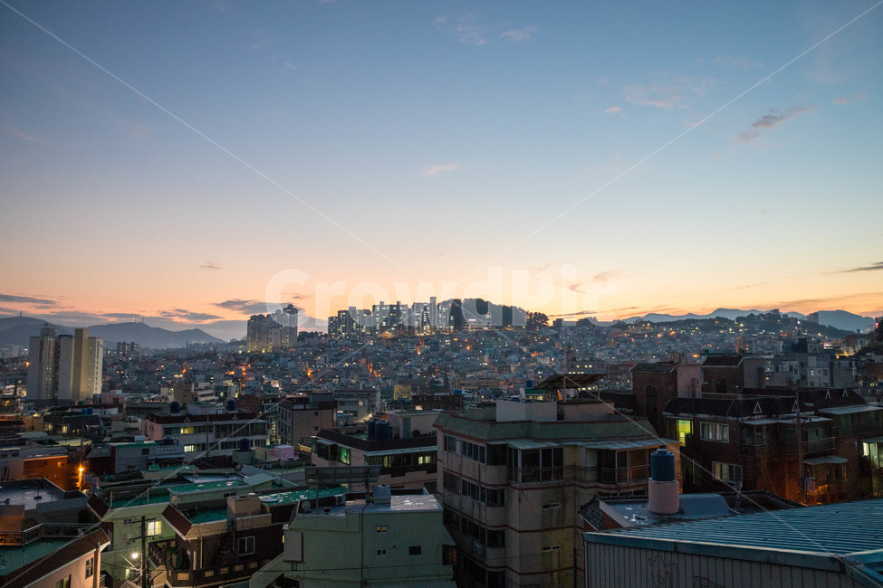 부산,야경,마을,노을,동네,풍경,건물,building,landscape,시골,마을,풍경,landscape,country,rural,town